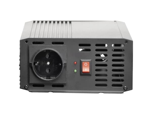 VOLTCRAFT Invertteri PSW 1000-12-G 1000 W 12 V/DC 10,5 - 15 V/DC Ruuviliittimet Suojakoskettimen pistorasia (PSW 1000-12-G)