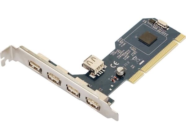 Microconnect MC-USB-NEC2.0, PCI, USB 2.0, 480 Gbit/s, 5 - 35 °C, 115 mm, 83 mm