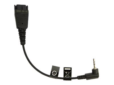 Jabra - Headset-kabel - mikrojack hane till Snabburkoppling hane