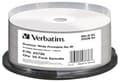 Miniatyrbild 3 av 5: Verbatim - 25 x BD-R - 25 GB 6x - bred utskrivbar yta - spindel