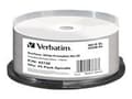 Miniatyrbild 1 av 5: Verbatim - 25 x BD-R - 25 GB 6x - bred utskrivbar yta - spindel