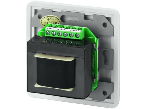 Monacor ATT-3100PEU, Käännettävä äänenvoimakkuuden säätö, Seinään asennettava, Valkoinen, 20 - 18000 Hz, 100 W, 80 mm