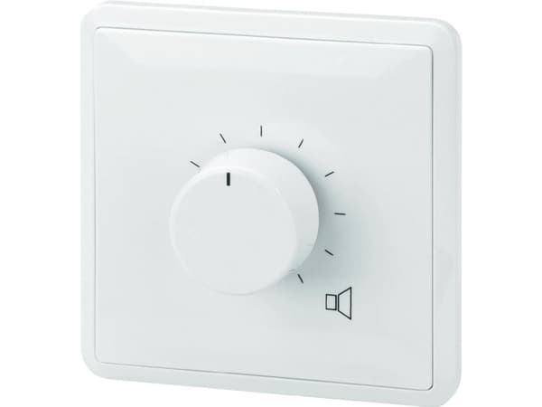 Monacor ATT-3100PEU, Käännettävä äänenvoimakkuuden säätö, Seinään asennettava, Valkoinen, 20 - 18000 Hz, 100 W, 80 mm