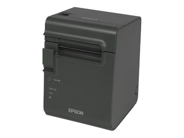 Epson TM L90 - Kvitteringsskriver - termolinje - Rull (7,95 cm) - 203 x 203 dpi - inntil 150 mm/sek - USB 2.0, LAN - kutter - mørk grå