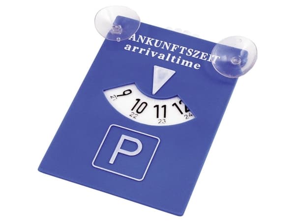 APA 30102 Parkeringsskive 11 cm x 15 cm Med sugekop