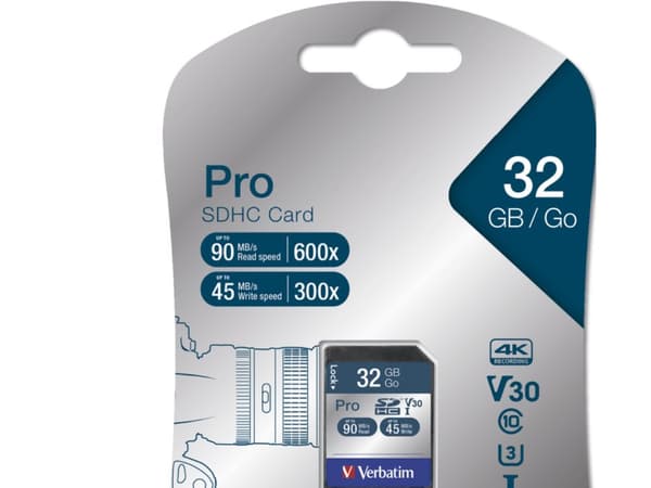 Verbatim PRO - Flashminneskort - 32 GB - UHS Class 3 / Class10 - 300x/600x - SDHC UHS-I