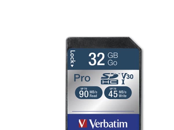 Verbatim PRO - Flashminneskort - 32 GB - UHS Class 3 / Class10 - 300x/600x - SDHC UHS-I