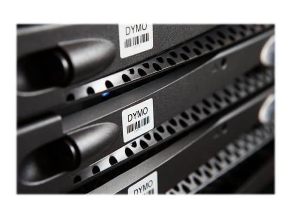 DYMO XTL - Polyester - permanent häftning - svart på vitt - 25 x 25 mm 250 kassett(er) tejp - för XTL 500