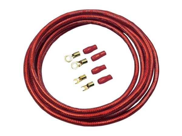 Sinuslive Car HiFi -virtakaapelisarja 16 mm² kullatut