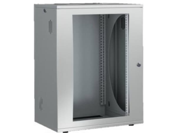 Rittal FlatBox - Skåp - väggmontering - RAL 7035 - 21U - 19"