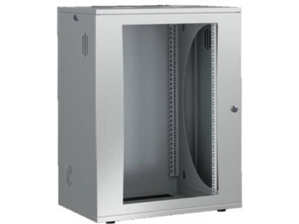 Rittal FlatBox - Skåp - väggmontering - RAL 7035 - 21U - 19"