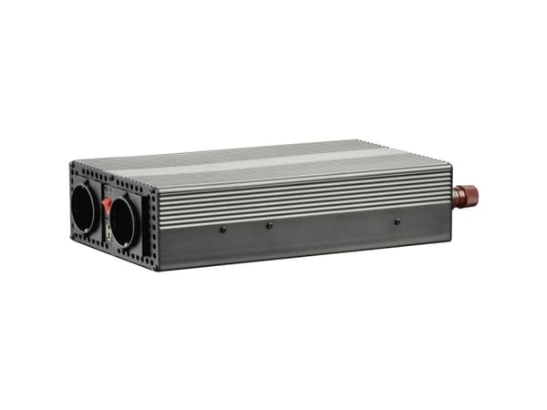 VOLTCRAFT Växelriktare MSW 1200-12-G 1200 W 12 V/DC 10,5 - 15 V/DC Skruvplintar Skyddskontaktuttag (MSW 1200-12-G)