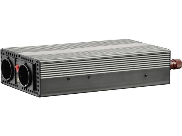 VOLTCRAFT Växelriktare MSW 1200-12-G 1200 W 12 V/DC 10,5 - 15 V/DC Skruvplintar Skyddskontaktuttag (MSW 1200-12-G)