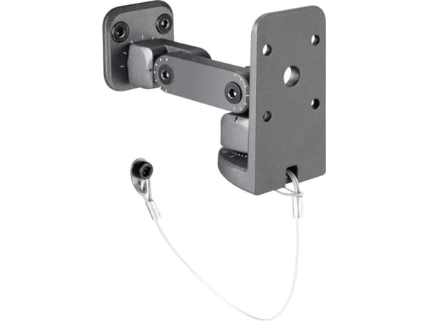adam hall SUWMB10B, Tak, Vegg, 10 kg, Aluminium, Sort, Tak/Vegg, 92 mm