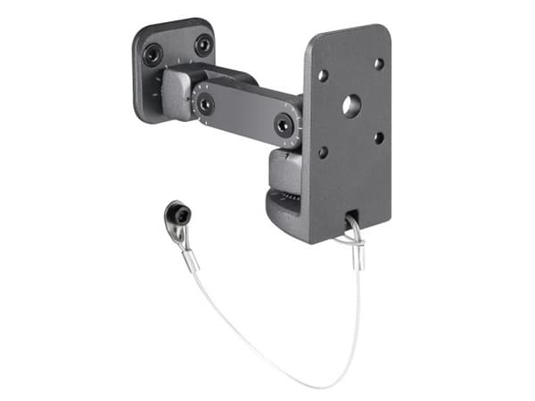 adam hall SUWMB10B, Tak, Vegg, 10 kg, Aluminium, Sort, Tak/Vegg, 92 mm
