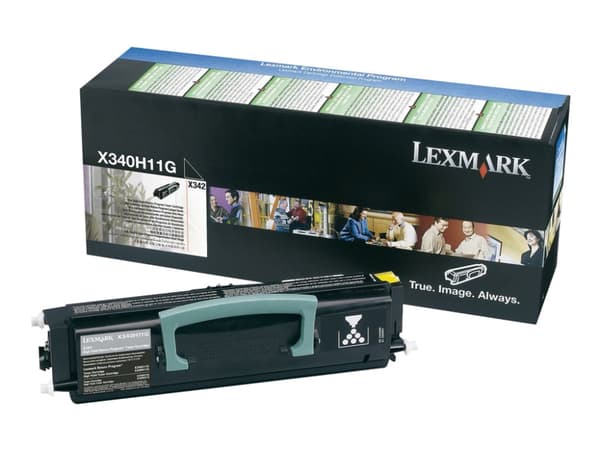 Lexmark - Høy ytelse - svart - original - tonerpatron LRP - for Lexmark X342n MFP