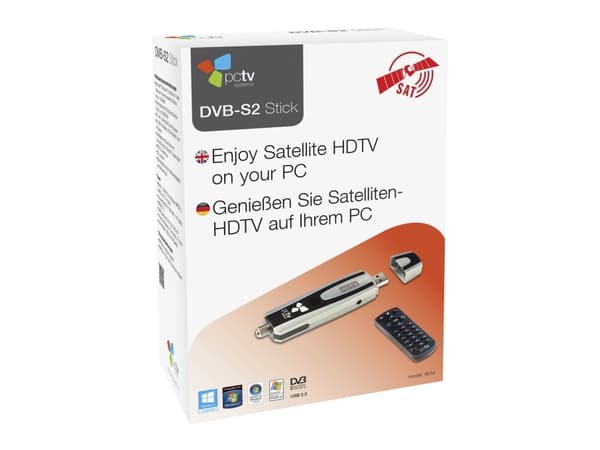 PCTV DVB-S2 Stick 461e - Digital TV-mottagare - DVB-S2 - HDTV - USB 2.0