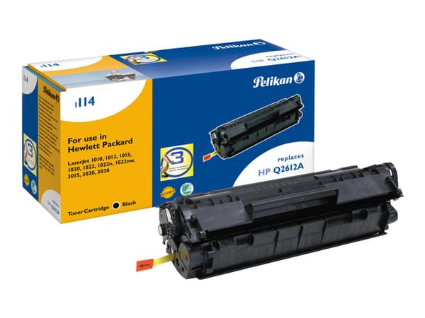 Pelikan 1114 - Svart - kompatibel - tonerpatron (alternativ for: HP Q2612A) - for Canon i-SENSYS LBP2900, LBP3000; Laser Shot LBP-2900, 3000; HP Lase