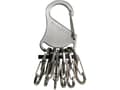 Pikkukuva 3 / 4: NITE Ize Key Carabiner NI-KRS-03-11 KeyRack 6 S-Biner Silver 1 kpl