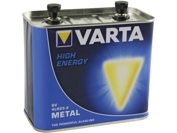 Varta High Energy - Batteri 4LR25-2 - Alkalisk - 33 Ah