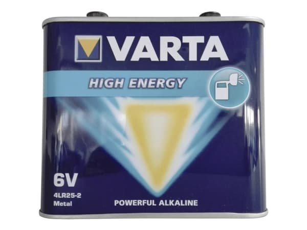 Varta High Energy - Batteri 4LR25-2 - Alkalisk - 33 Ah