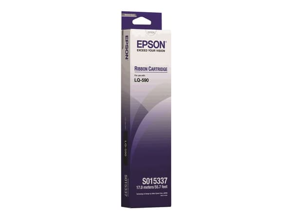 Epson - Svart - färgband - för LQ 590, 590II, 590IIN