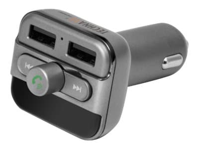 Technaxx FMT900BT - Bluetooth håndfri / FM-sender / lader for mobiltelefon, nettbrett