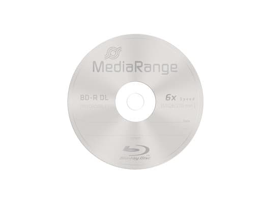 MediaRange BD-R DL 50 GB, Blu-ray - Rulla 25 kpl