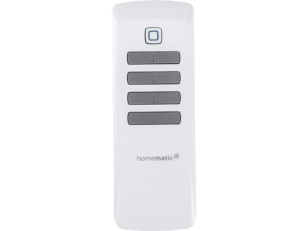 Homematic IP 142307A0, Smarthjemmeenhet, RF kabel-fri, Trykknapper, IP20, Hvit