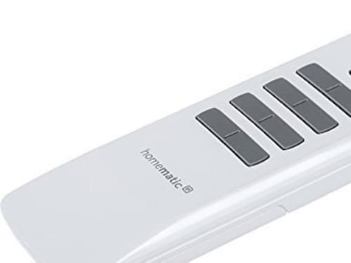 Homematic IP 142307A0, Smarthjemmeenhet, RF kabel-fri, Trykknapper, IP20, Hvit