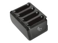 Zebra - Batterilader - 4 x batterier lader - for P/N: BTRY-ET5X-10IN1-01, BTRY-ET5X-10IN1-1, BTRY-ET5X-8IN1-01 Sort