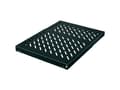 Miniatyrbild 5 av 5: Rittal - Hylla för rack - RAL 9005 - 1U - 19" - för TS IT