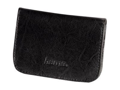 Hama Memory Card Case - Lagringsveske - kapasitet: 4 MultiMediaCards, 4 SmartMedia-kort, 4 SD-minnekort, 4 kort for CompactFlash, 4 xD-Picture Card -