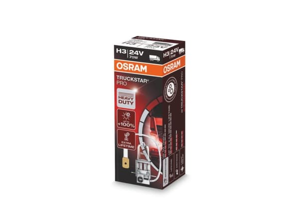 OSRAM 64156TSP halogen lyskilde Truckstar H3 70 W 24 V