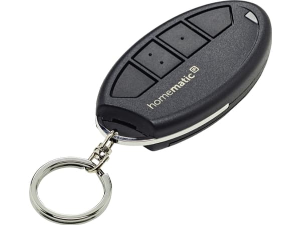 Homematic IP 140740A0, Smarthjemmeenhet, RF kabel-fri, Trykknapper, IP20, Svart Sort