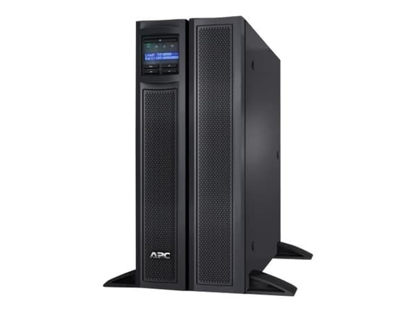 APC Smart-UPS X 2200 Rack/Tower LCD - UPS (rackmonterbar/ekstern) - AC 230 V - 1980 watt - 2200 VA - Ethernet 10/100, RS-232, USB - utgangskontakter: