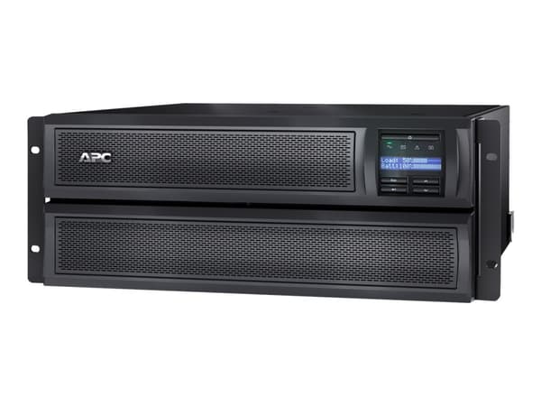 APC Smart-UPS X 2200 Rack/Tower LCD - UPS (rackmonterbar/ekstern) - AC 230 V - 1980 watt - 2200 VA - Ethernet 10/100, RS-232, USB - utgangskontakter: