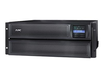 APC Smart-UPS X 2200 Rack/Tower LCD - UPS (rackmonterbar/ekstern) - AC 230 V - 1980 watt - 2200 VA - Ethernet 10/100, RS-232, USB - utgangskontakter: