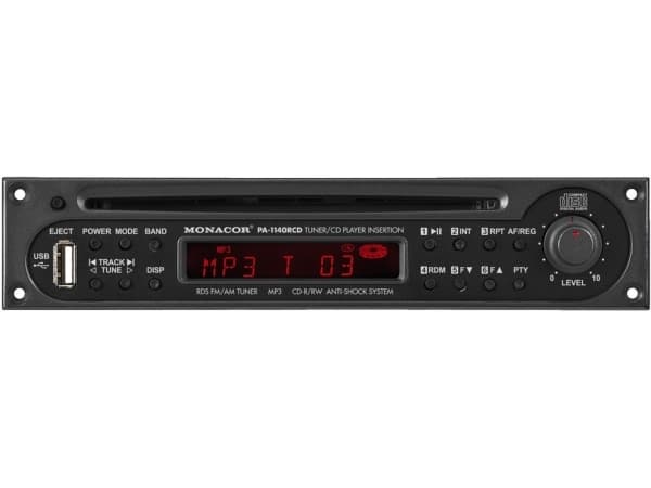 Monacor PA-1140RCD ELA-radio/CD-moduuli