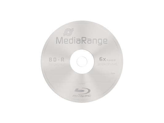 MediaRange - 25 x BD-R - 25 GB 6x - spindel