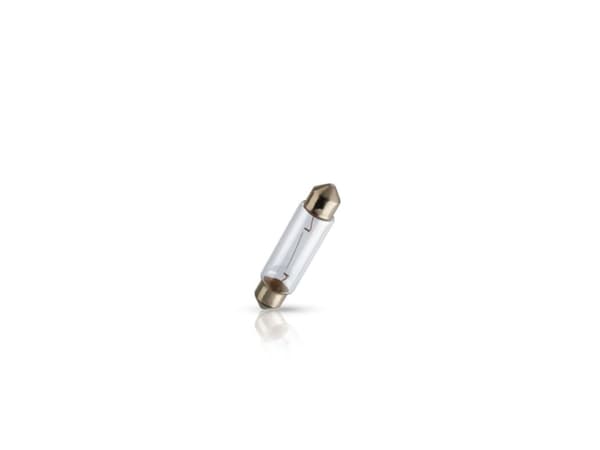 Philips Vision 12866B2 Tradisjonelle kupé- og signallyspærer, 10 W, 12 V, Festoon T10.5x43, 2 stykker