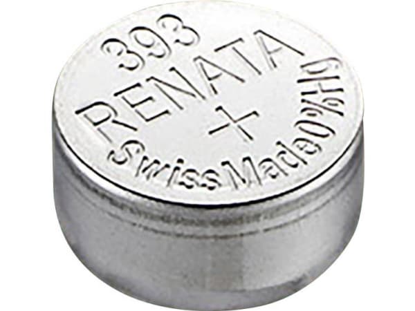 Renata Knapcellebatteri 393 1.55 V 1 stk 80 mAh Sølvoxid SR48 Compatible courant fort