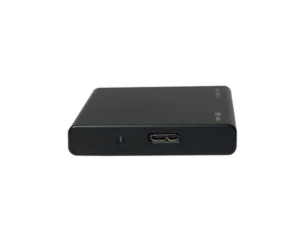 LogiLink UA0275, HDD/SSD-kabinett, 2.5", SATA, Serial ATA II, Serial ATA III, 5 Gbit/s, USB-tilkobling, Sort