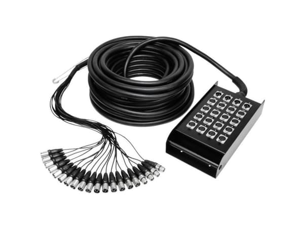 AH Cables K20C15 Multicore kabel 15.00 m Antal indgange:16 x Antal udgange:4 x
