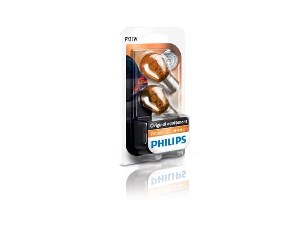 Philips Vision 12496NAB2 perinteiset sisä- ja merkinantovalopolttimot, 21 W, 12 V, 2 kpl