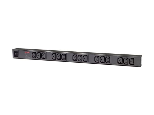APC Basic Rack PDU AP9572, Perus, 0U, Pystysuora, Musta, 15 AC-pistorasia(a), C13 liitin