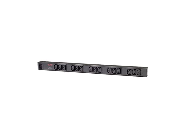 APC Basic Rack PDU AP9572, Perus, 0U, Pystysuora, Musta, 15 AC-pistorasia(a), C13 liitin
