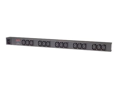 APC Basic Rack PDU AP9572, Perus, 0U, Pystysuora, Musta, 15 AC-pistorasia(a), C13 liitin