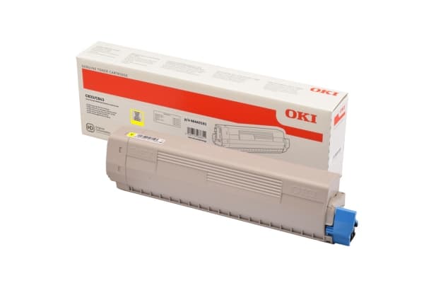 OKI 46443101, 10000 sivua, Keltainen, 1 kpl