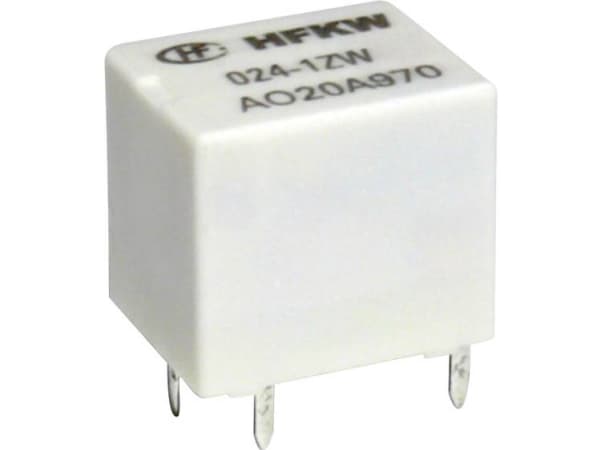 Hongfa HFKW/012-1Z W Fordonsrelä 12 V/DC 10 A 1 x växelkontakt